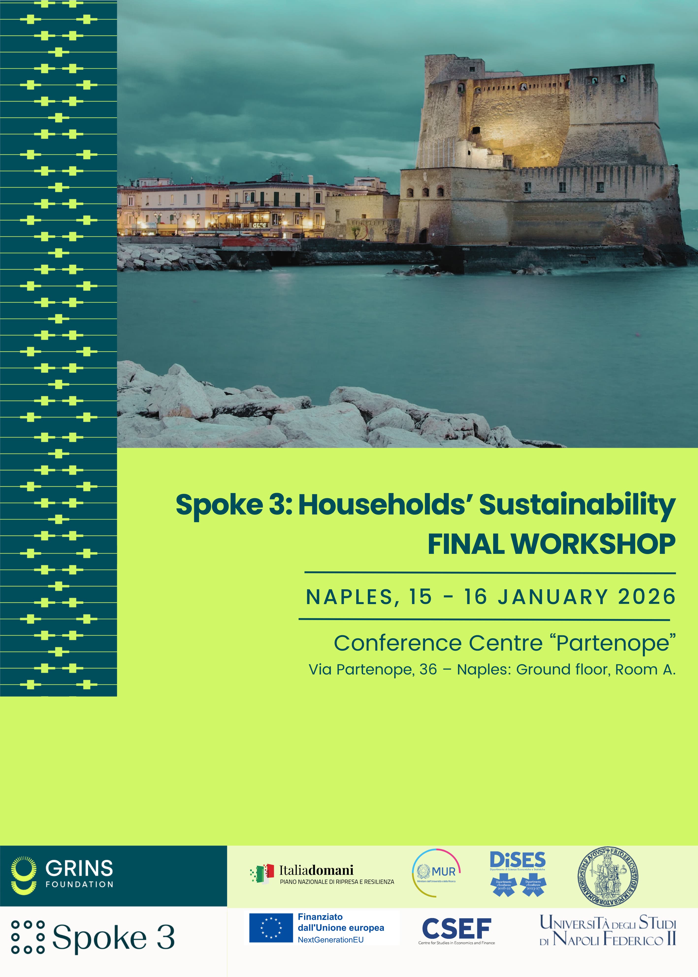 locandina dell'evento - convegno grins gennaio 2026